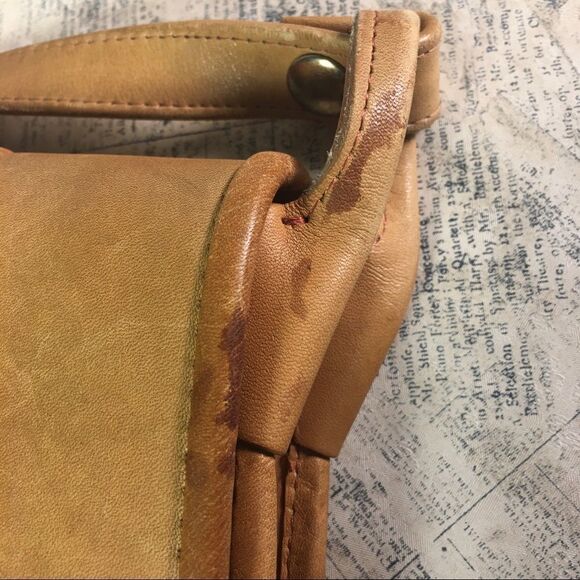 Vintage Tano of Madrid Leather Saddlebag